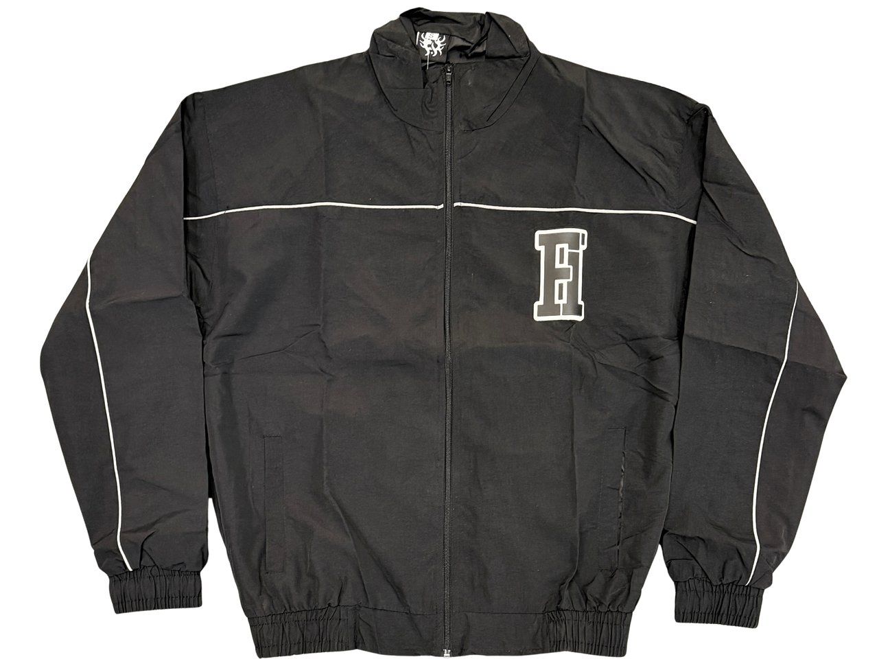 Forever Hungry Essential Windbreaker Jacket Black