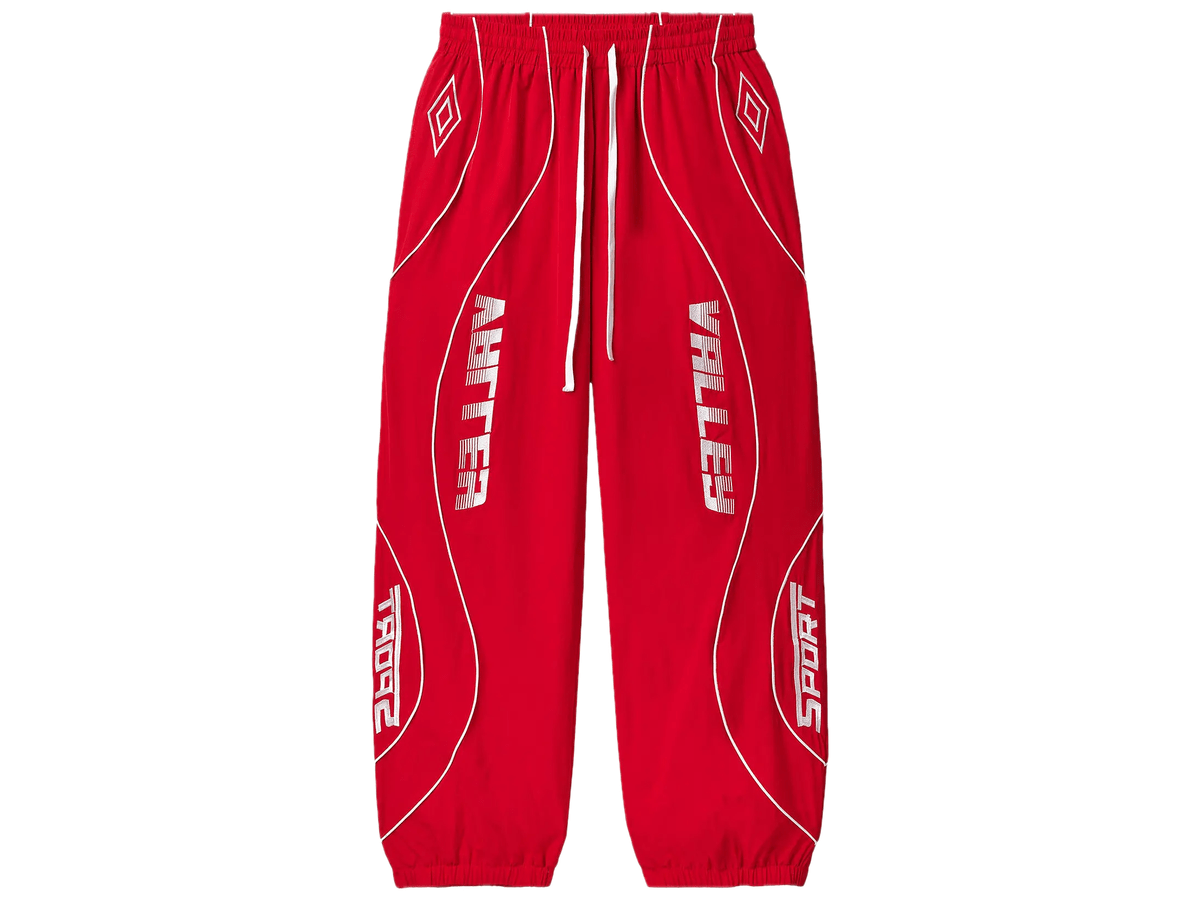 VALE FOREVER SWISH TRACK PANTS RED