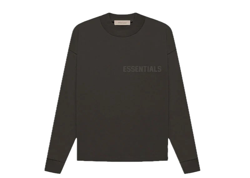Fear of God Essentials L/S T-shirt Off Black