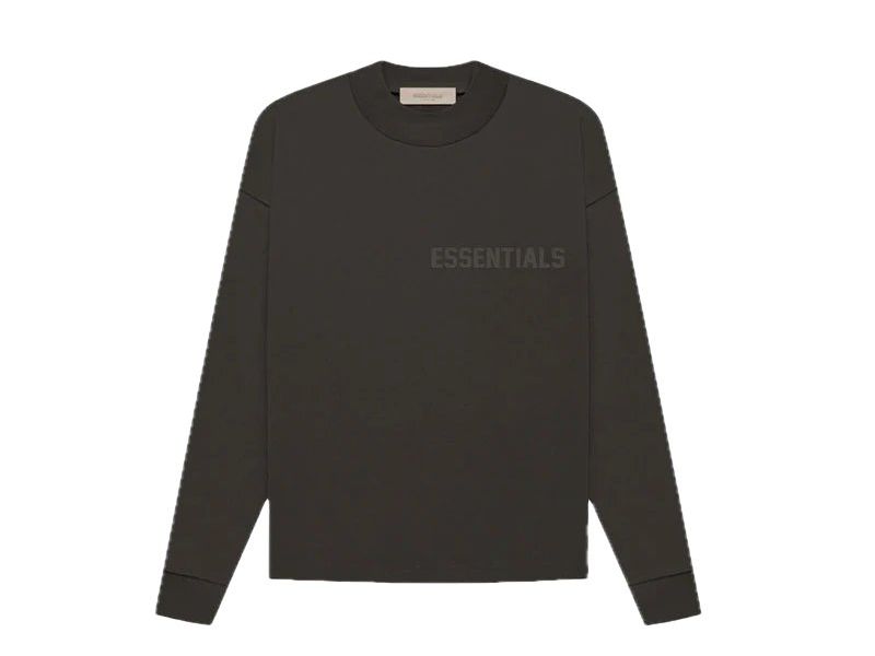 Fear of God Essentials L/S T-shirt Off Black