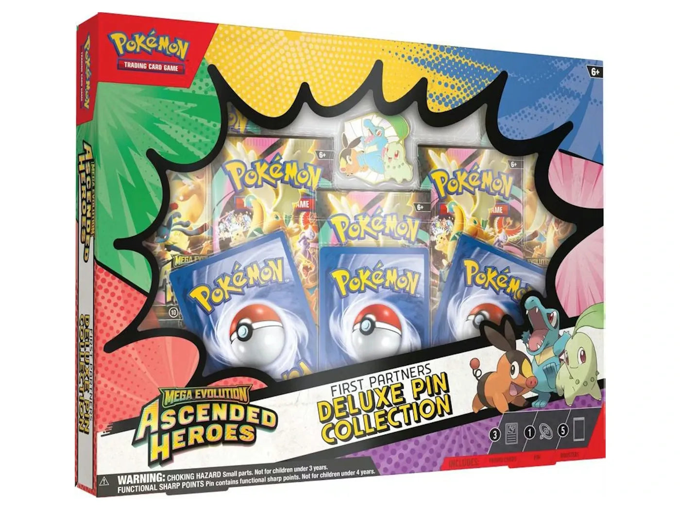 2026 Pokemon Mega Evolution Ascended Heroes Deluxe Pin Collection Box