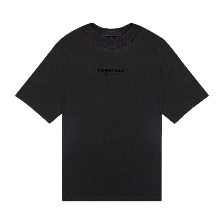 Fear of God Essentials Small Logo Tee Jet Black