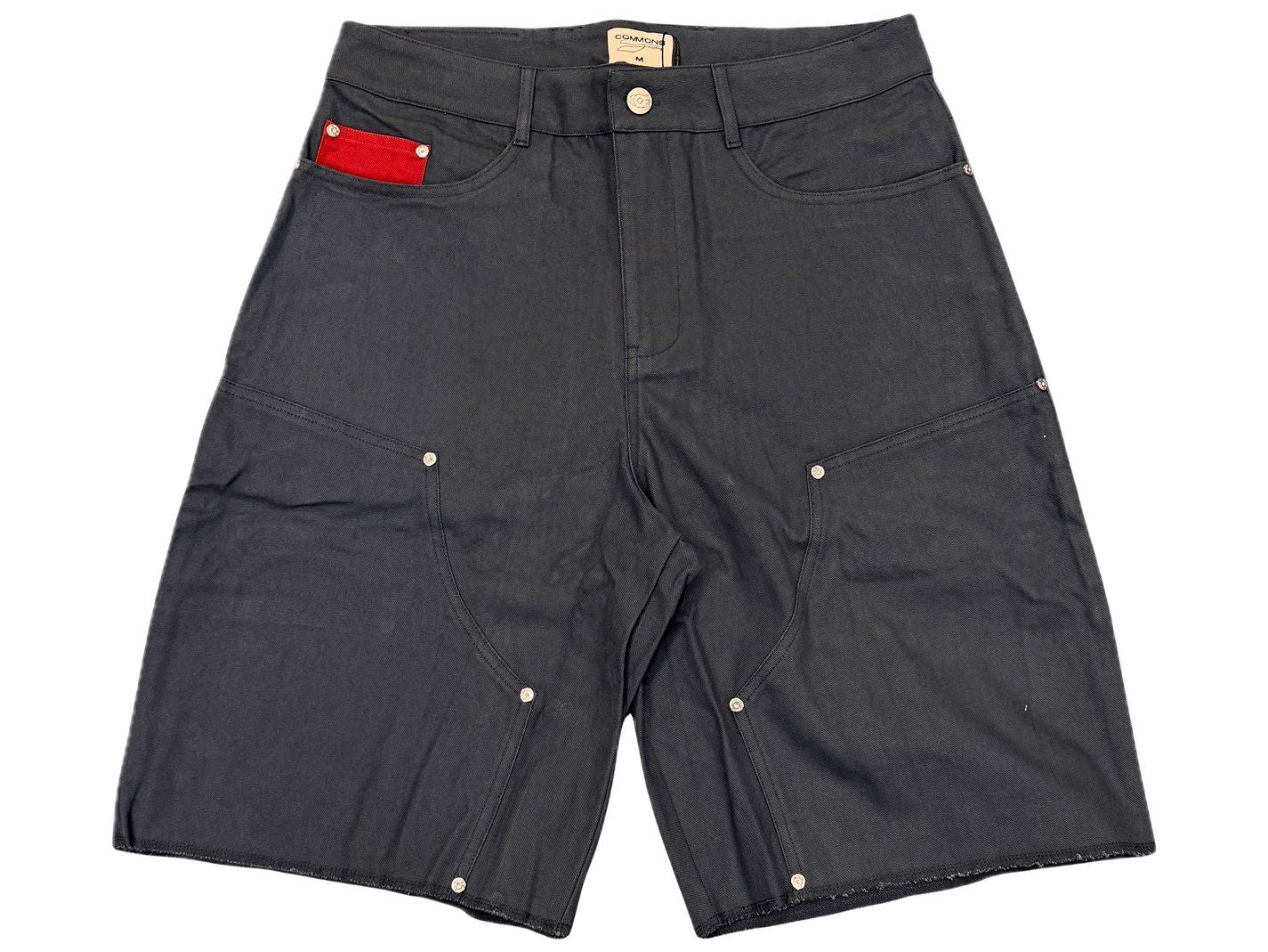 Commons Double Knee Canvas Short Navy