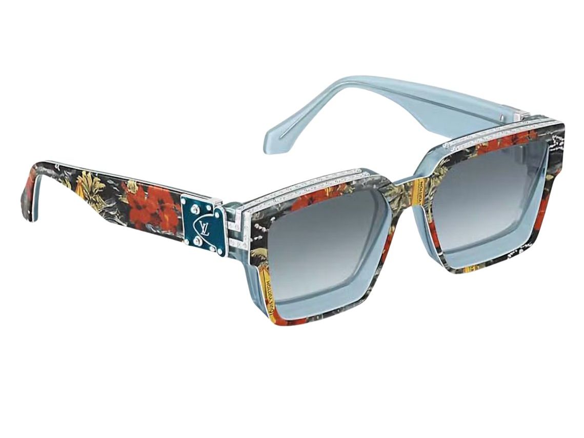 LOUIS VUITTON 1.1 MILLIONAIRES SURFIN' MONOGRAM SUNGLASSES BLUE (Z2190W/E)