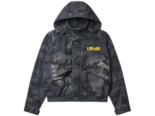 Vale Forever Camo Rain Jacket Black