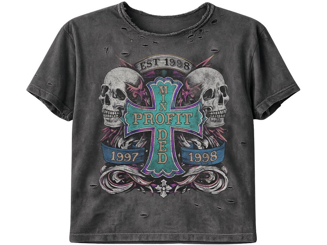 Profit Minded Tattoo Shop Tee