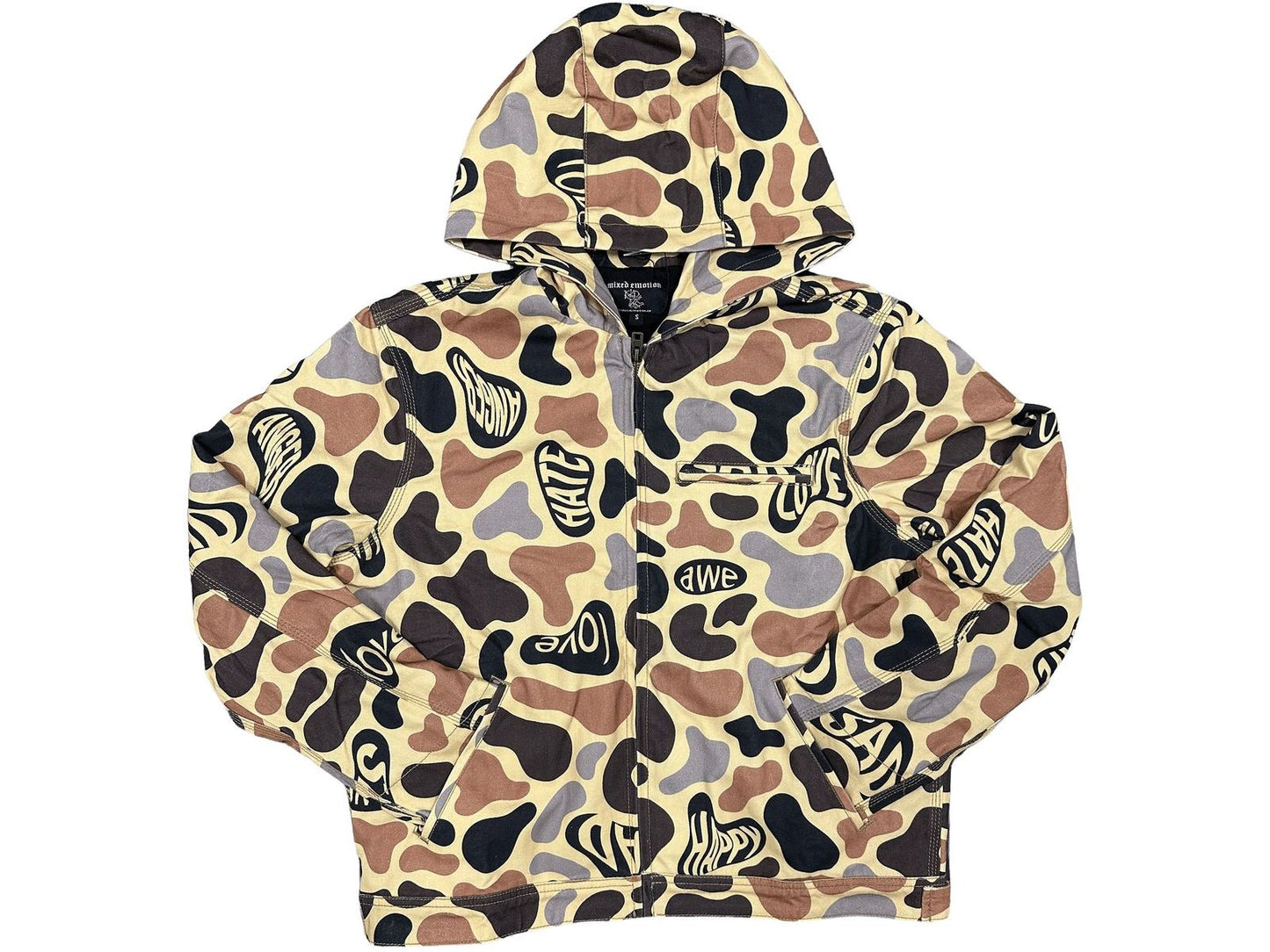 Mixed Emotions Cream Carpenter Jacket