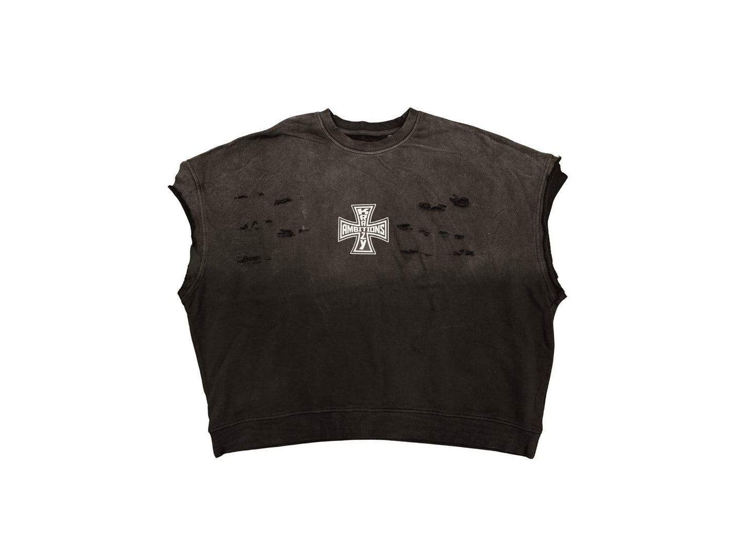 Krazy Ambitions Sleeveless Biker Tee