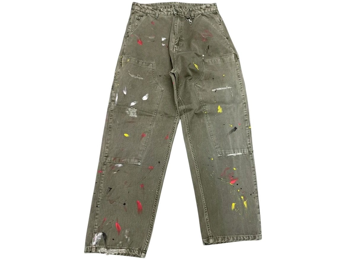 Devoir LA Double Knee Carpenter Pants Green