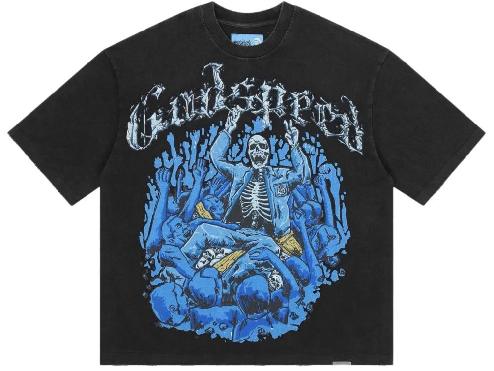 Godspeed Crowd Surf Tee Black