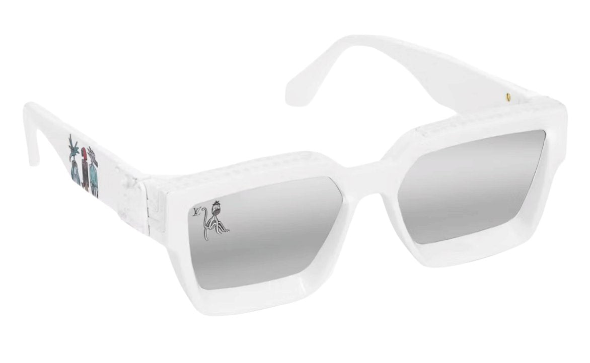 LOUIS VUITTON 1.1 MILLIONAIRE SUNGLASSES WHITE