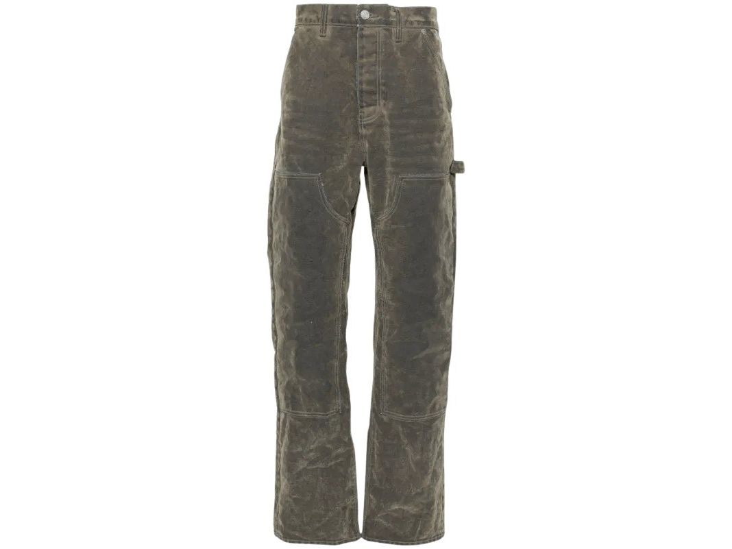 Purple Brand Flocked Carpenter Jeans Green