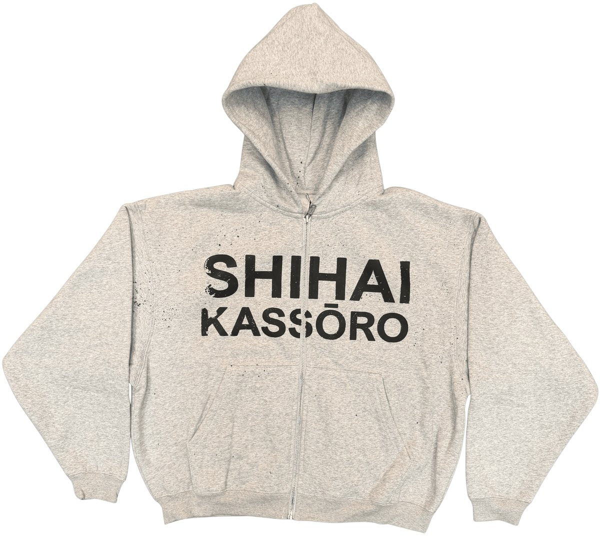 Shihai Grey Comfort Zip Up