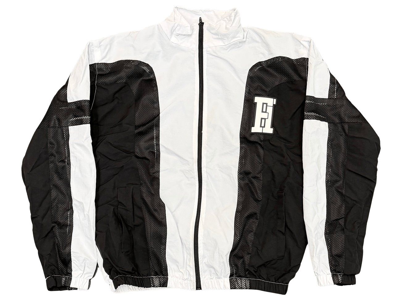 Forever Hungry Essential Windbreaker Jacket White