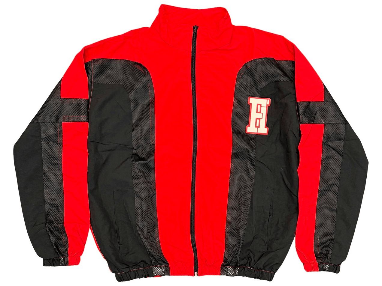 Forever Hungry Essential Windbreaker Jacket Red