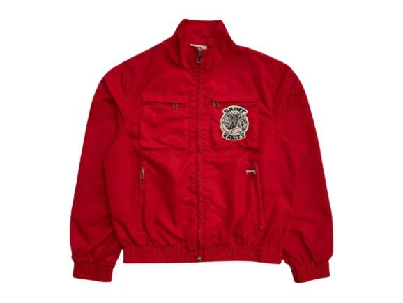 Saint Vanity Cargo Jacket Red