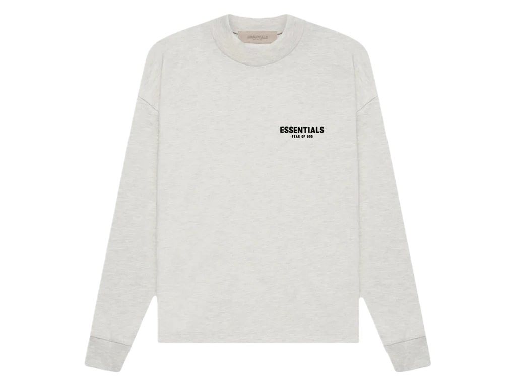 Fear of God Essentials L/S T-shirt Light Oatmeal
