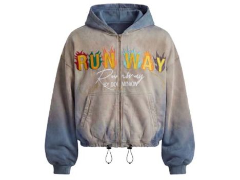 Dominion Runway Tassel Zip Up