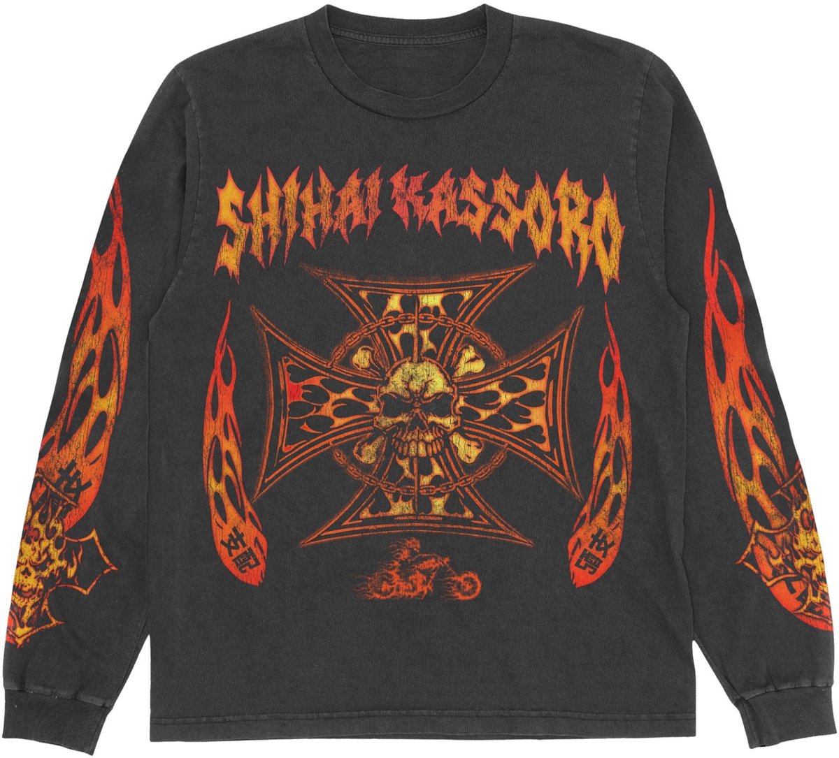 Shihai Chopper Flames LS Tee