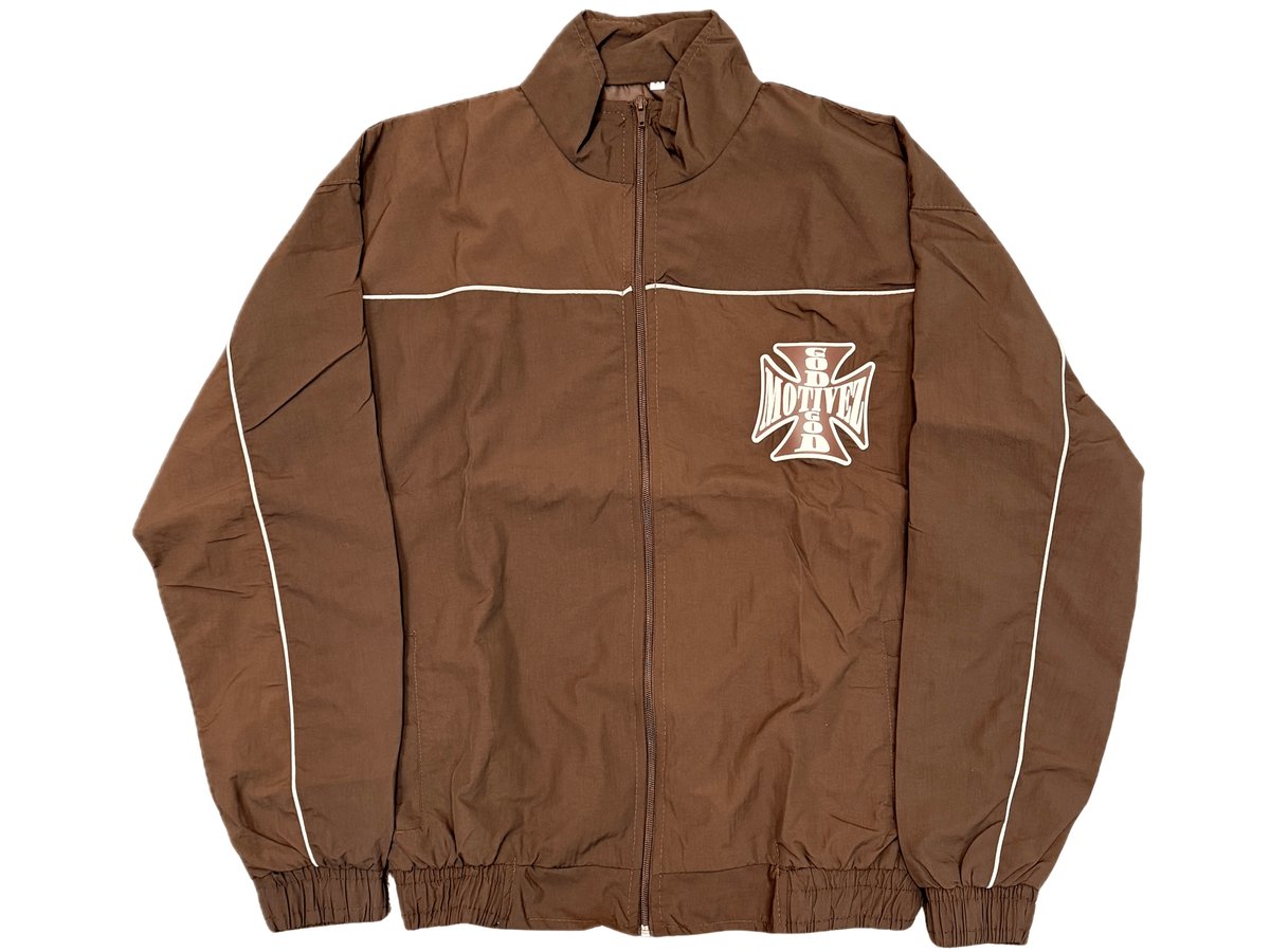 ミュージシャン CHRONOIZM TRACK JACKET<BROWN> TRACK JACKET<BROWN> | CHRONOIZM