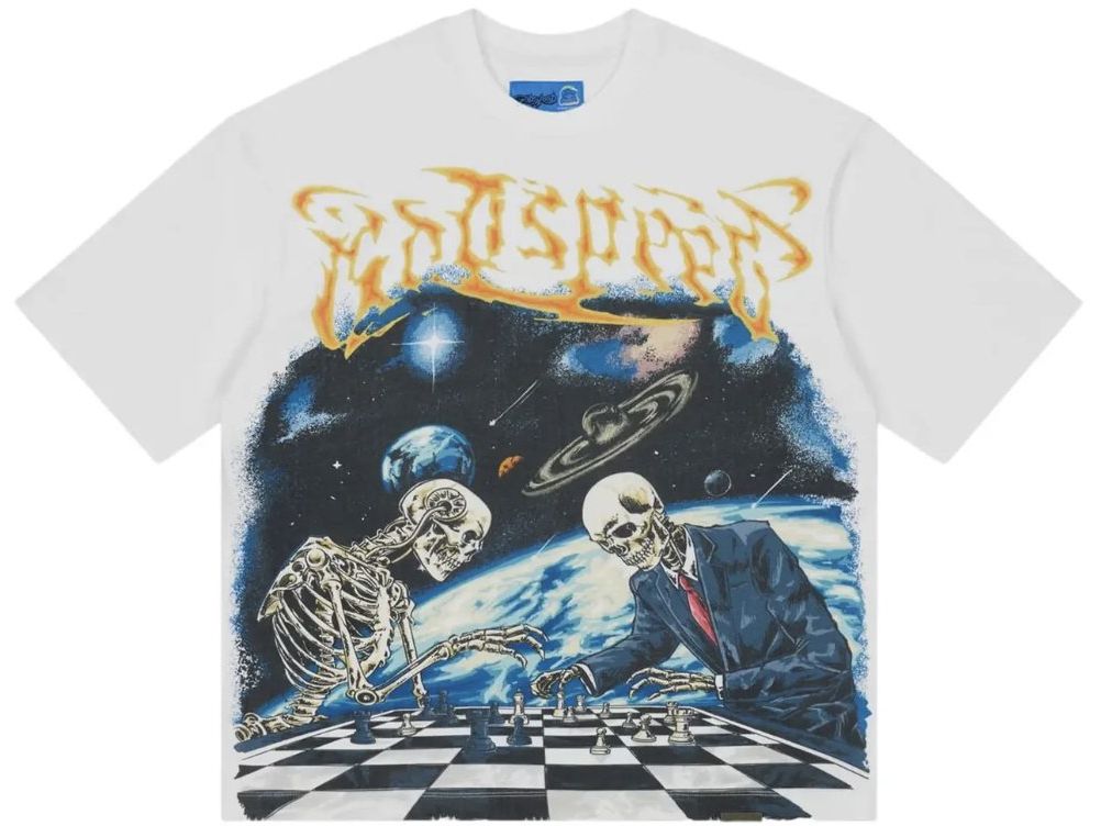Godspeed Checkmate Tee White