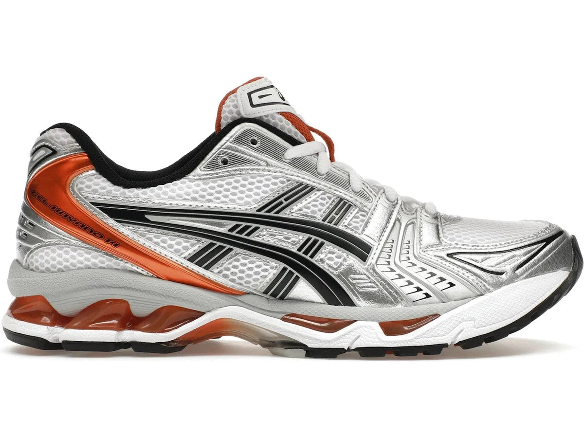 ASICS Gel-Kayano 14 White Piquant Orange