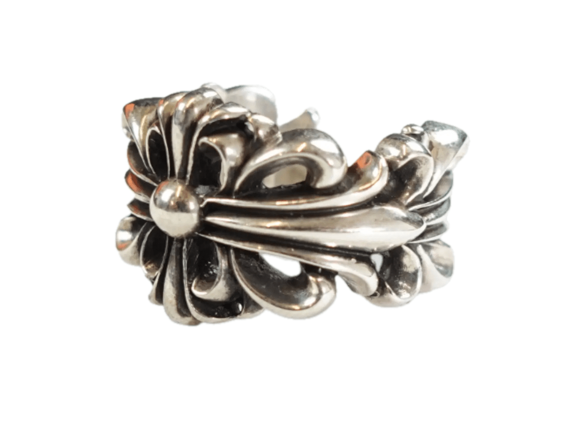 Chrome Hearts Double Floral Ring
