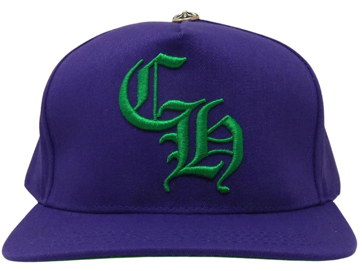 Chrome Hearts CH Baseball Cap Purple/Green