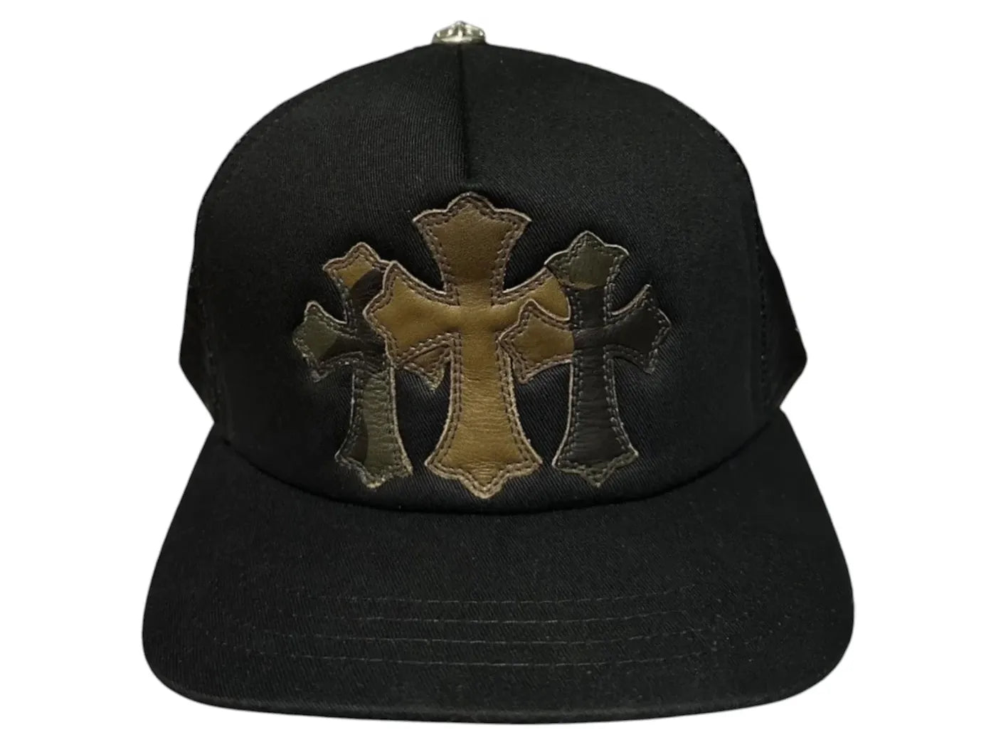 Chrome Hearts Cemetery Trucker Hat Camo/Black