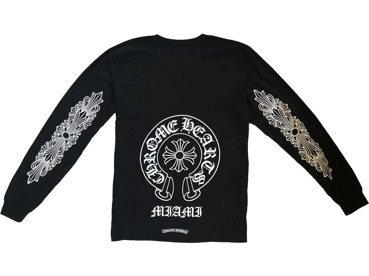 Chrome Hearts Miami Exclusive L/S T-shirt Black