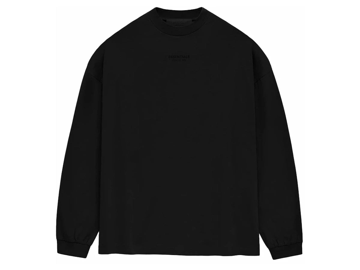 Fear of God Essentials L/S T-shirt Jet Black