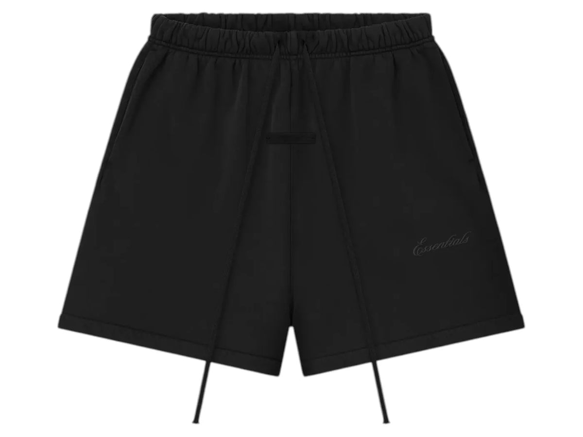Fear of God Essentials Signature Ss26 Classic Sweatshort Vintage Black / Black