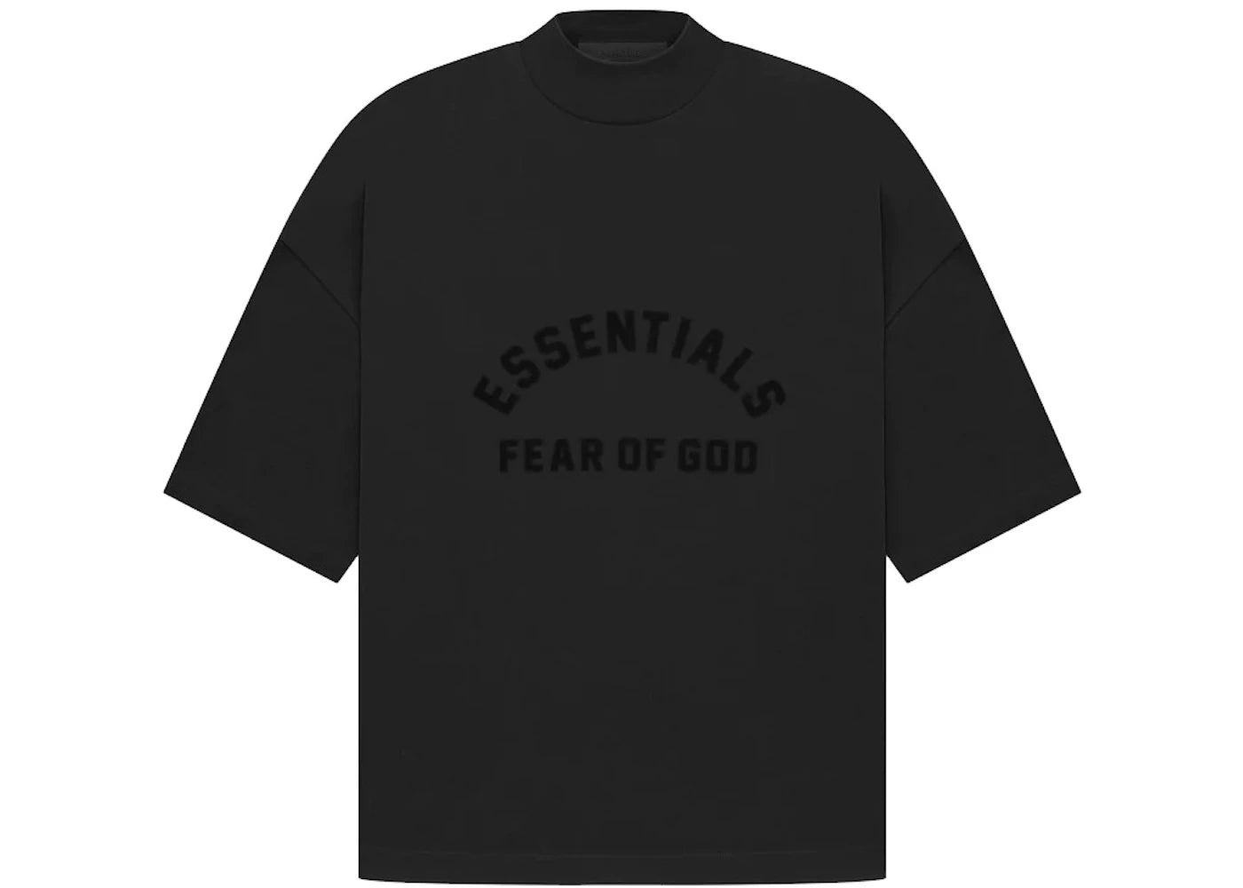 Fear of God Essentials Arch Logo Tee Jet Black