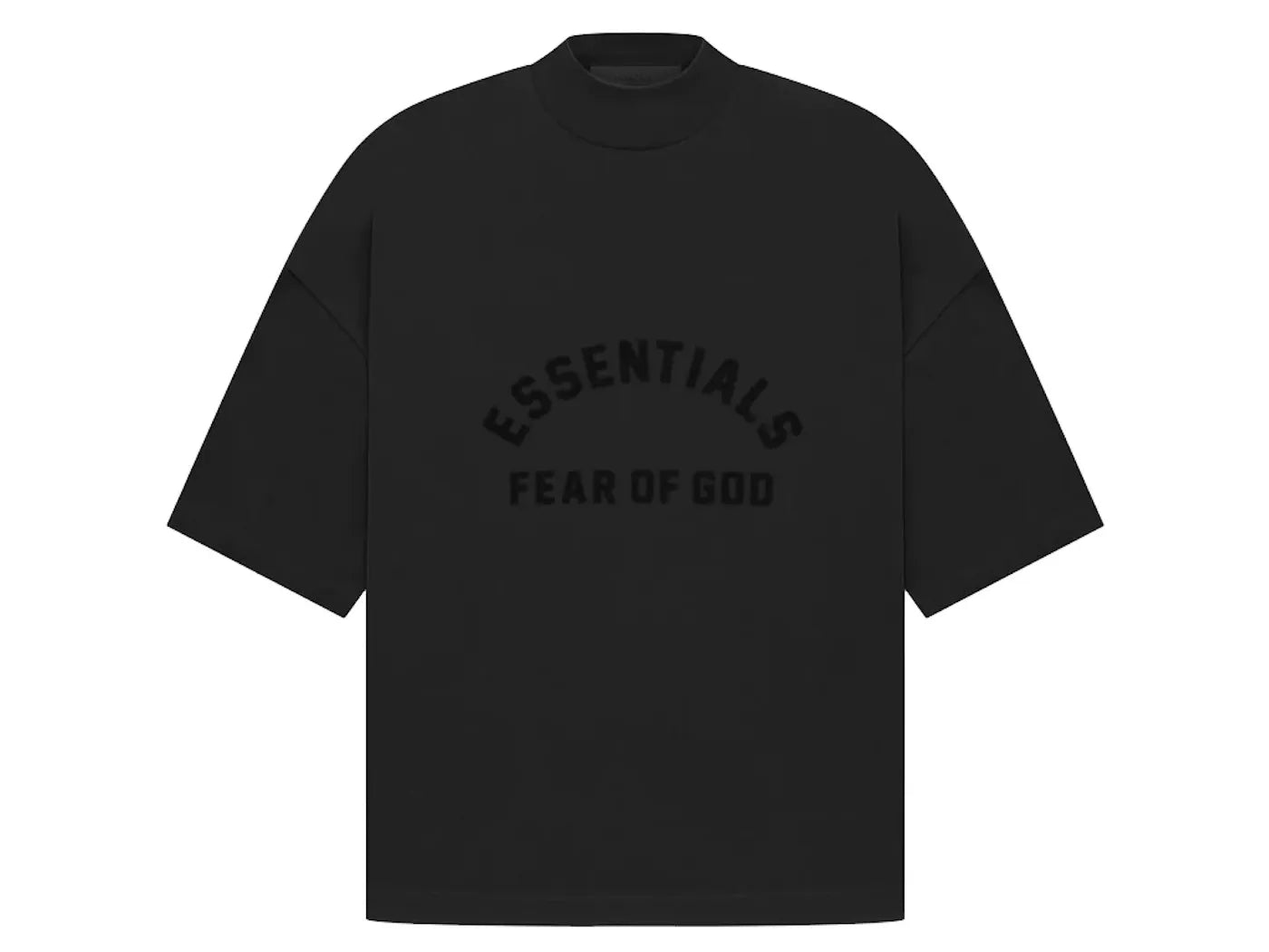 Fear of God Essentials Arch Logo Tee Jet Black