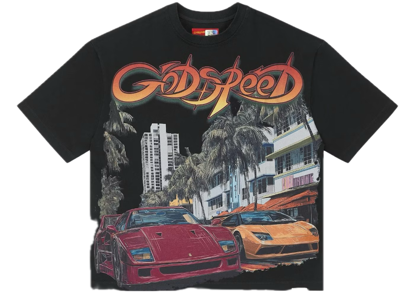 Godspeed South Beach Drive Tee Black