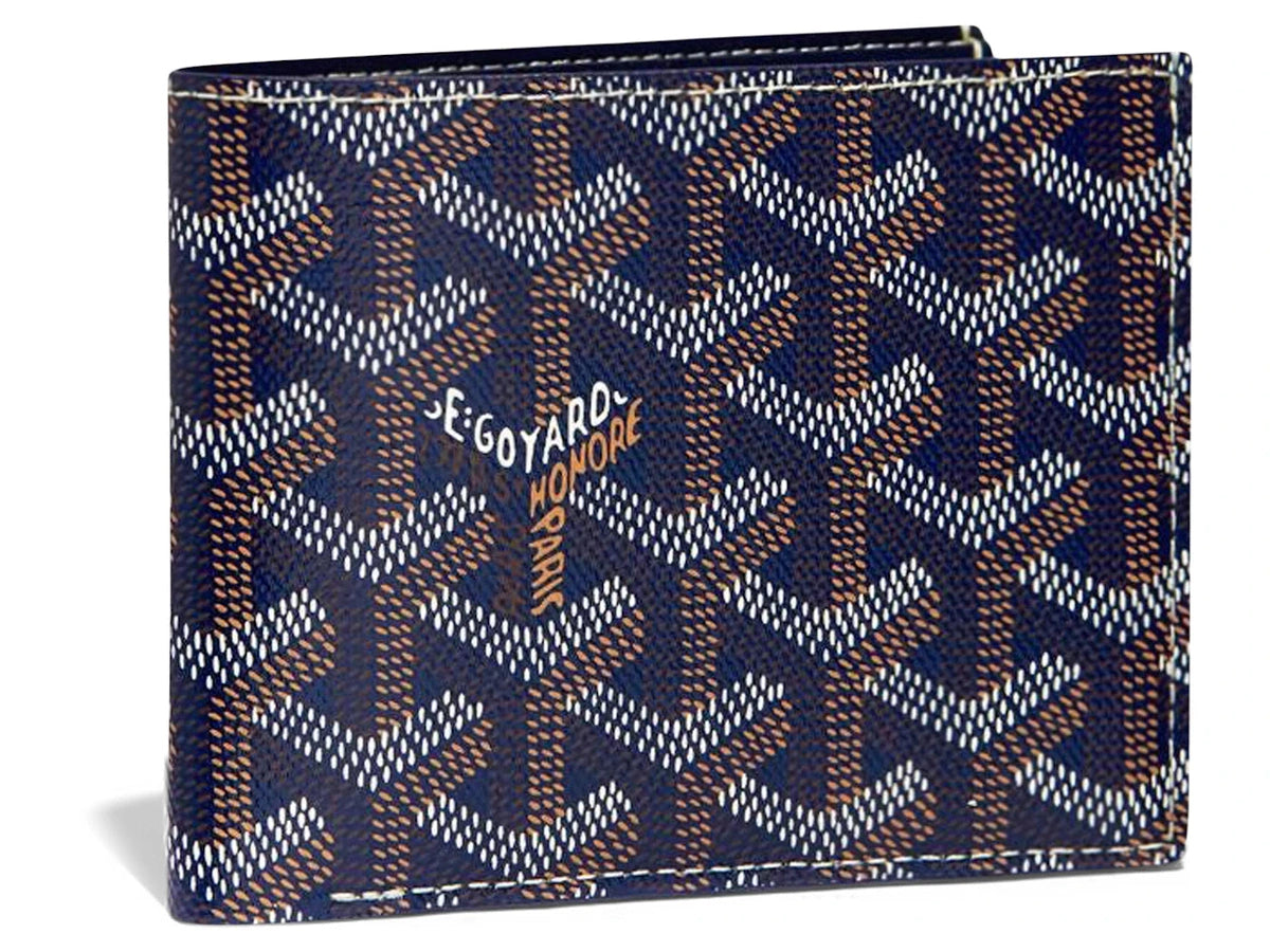 Goyard Victoire Wallet Navy Blue