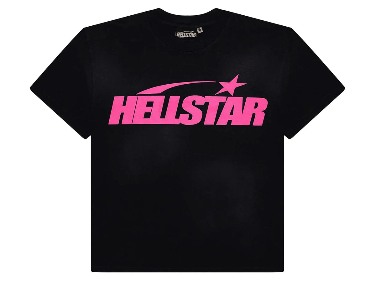Hellstar Classic T-shirt (Regular Print) Black/Pink