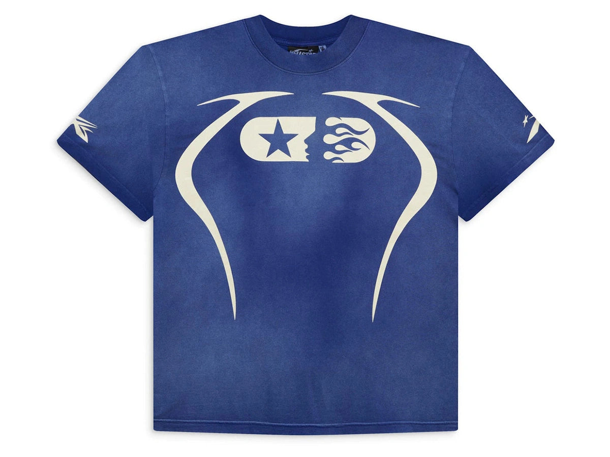 Hellstar Warm Up T-shirt Blue