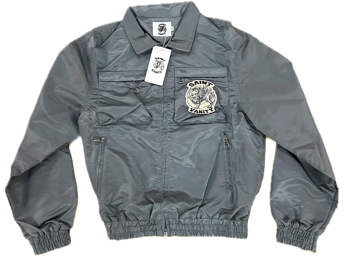 Saint Vanity Cargo Jacket Grey