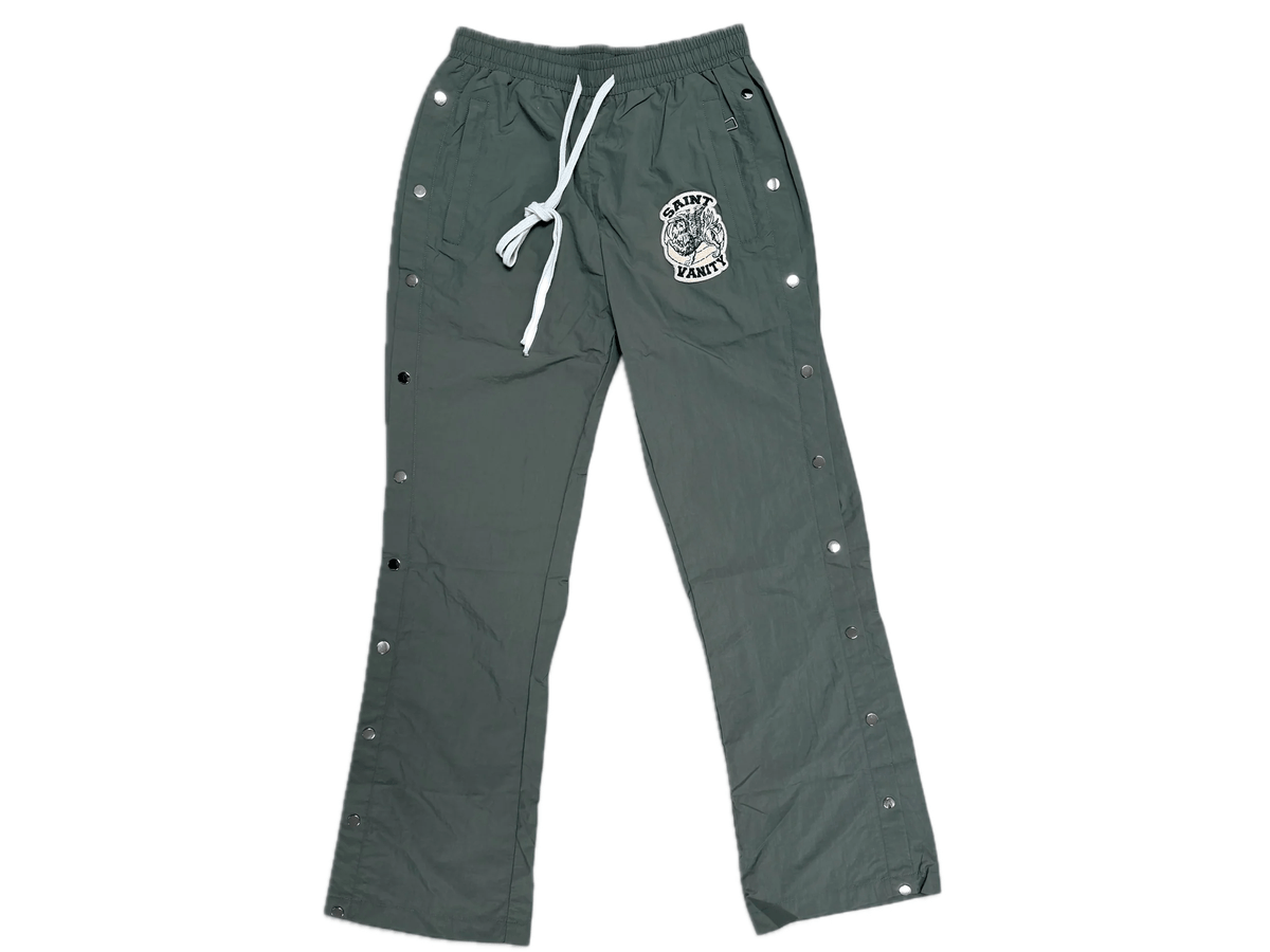Saint Vanity Nylon Pants Army Green