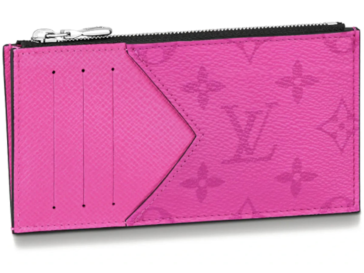 Louis Vuitton Coin Card Holder Fuchsia