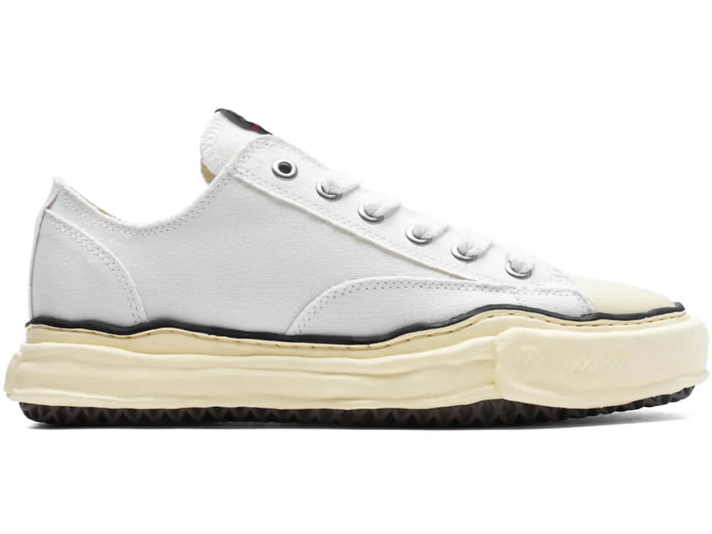 Maison Mihara Yasuhiro Peterson OG Sole Canvas Low White