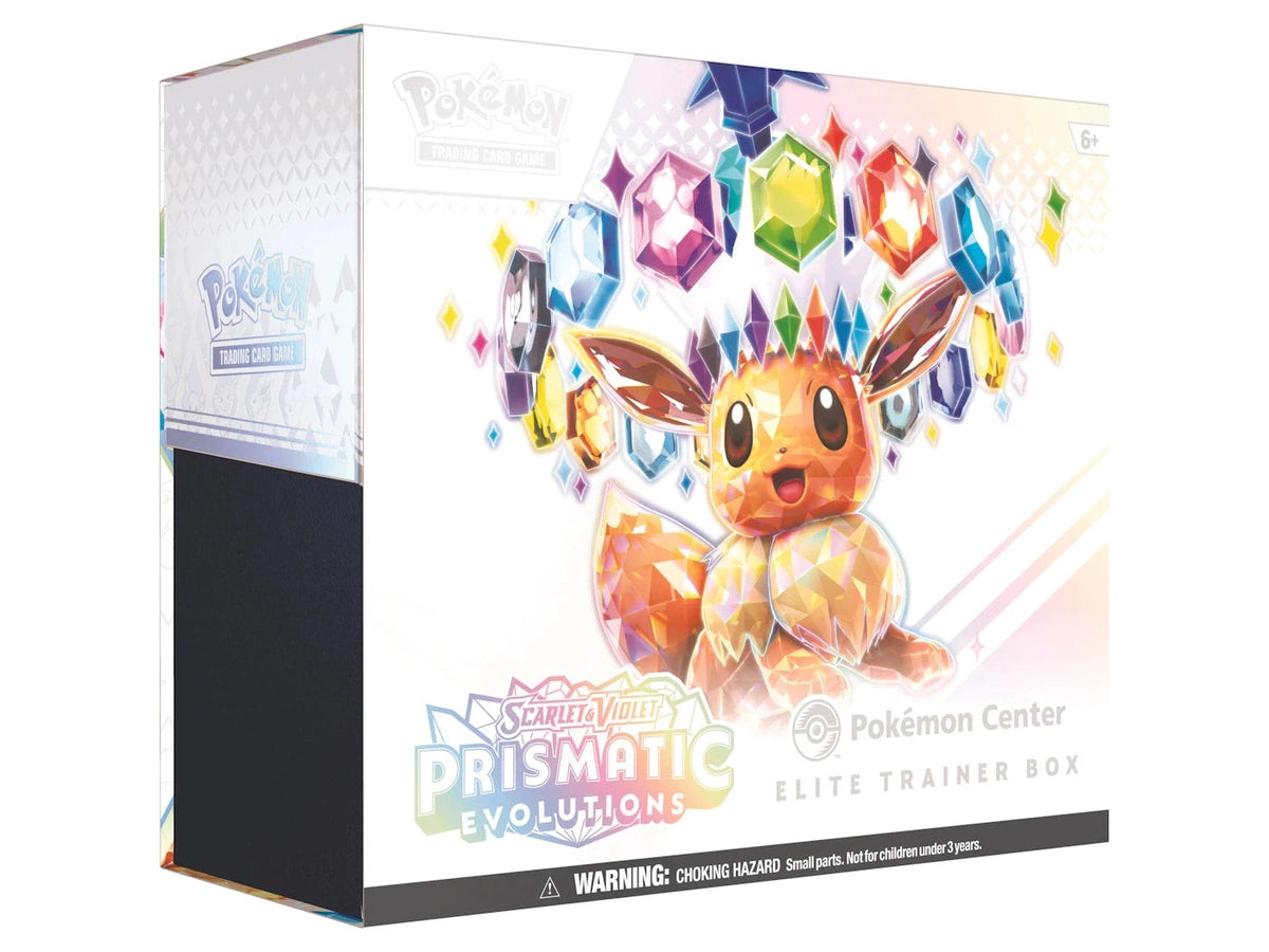 Pokémon Scarlet & Violet Prismatic Evolutions Pokemon Center Elite Trainer Box