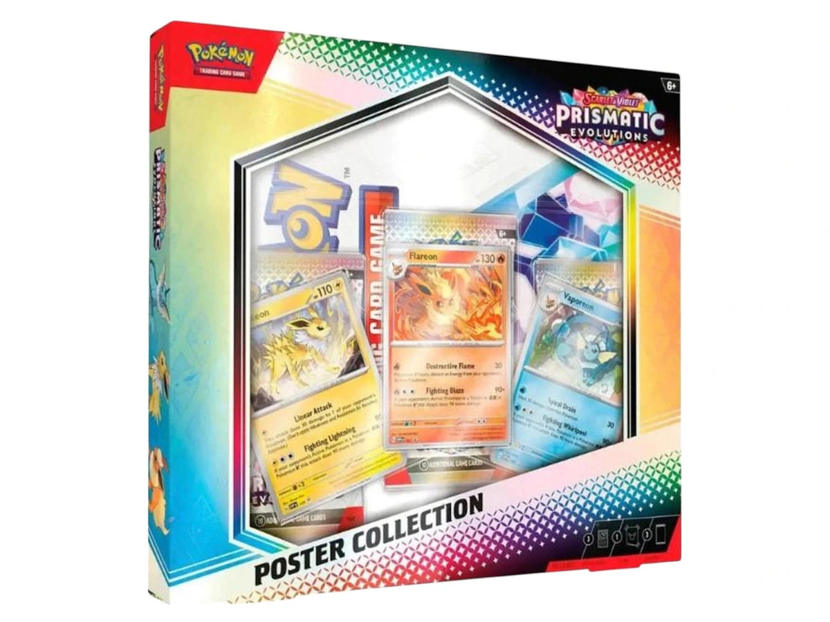 Pokémon Scarlet & Violet Prismatic Evolutions Poster Collection