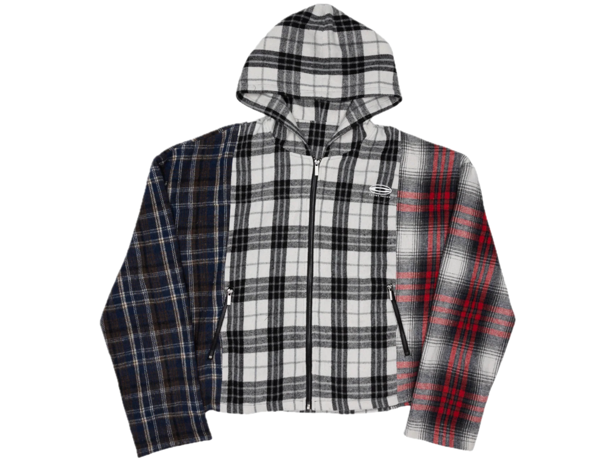 AZVA 3X3 Flannel Hoodie