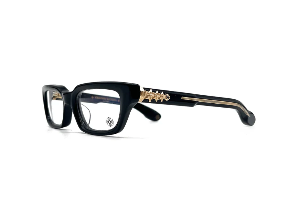 Chrome Hearts Asstraordinaire Glasses Black/Gold