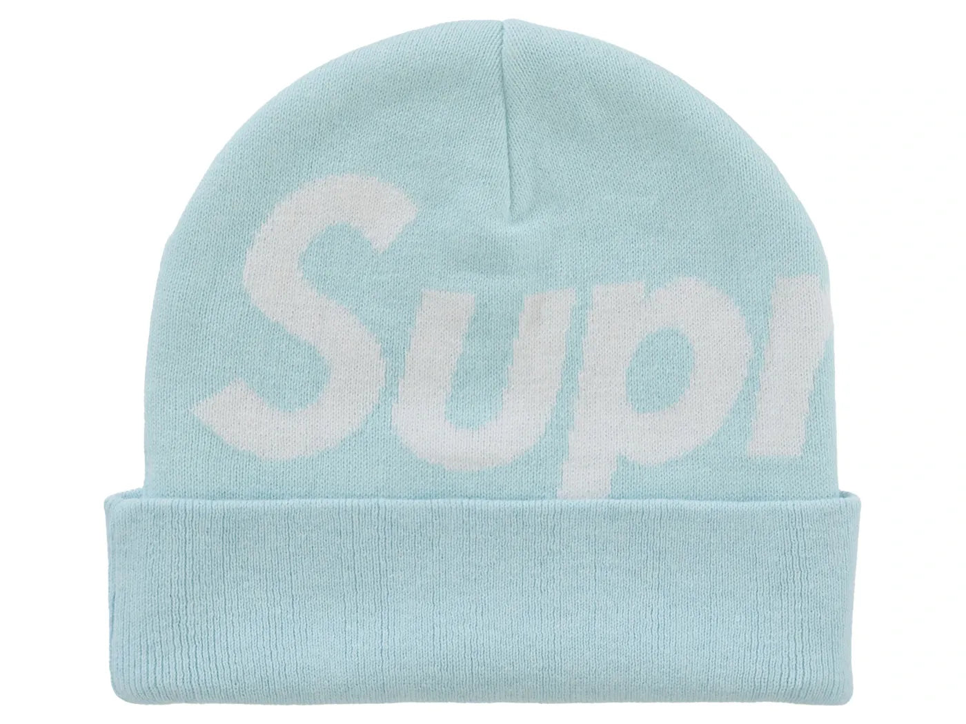 Sup New York Big Logo Beanie (FW25) Light Blue