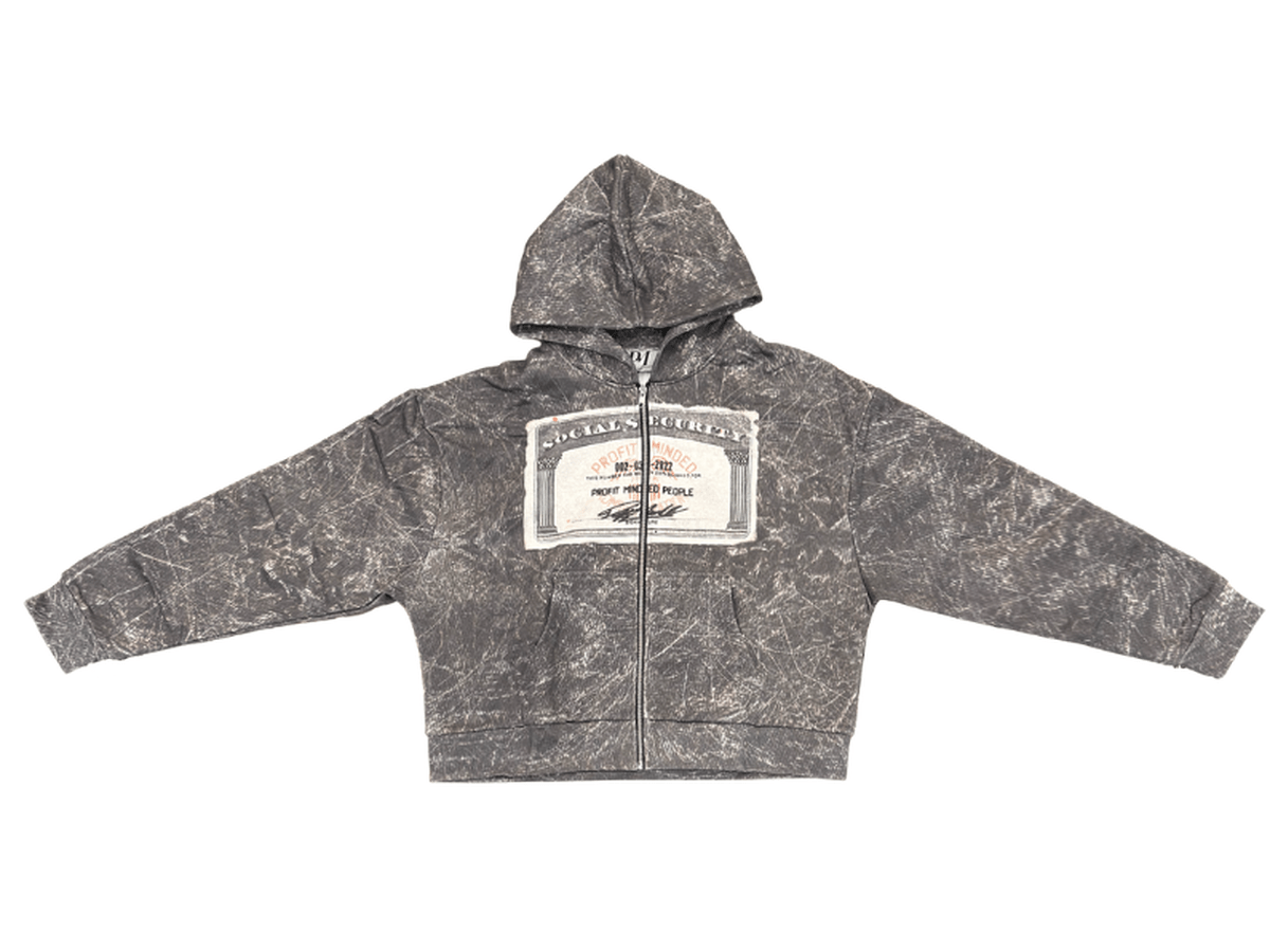 Profit Minded SSN Zip Up Jacket Camo