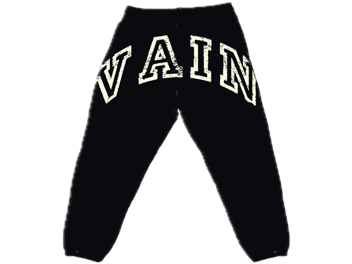 Saint Vanity Vain Sweatpants Black