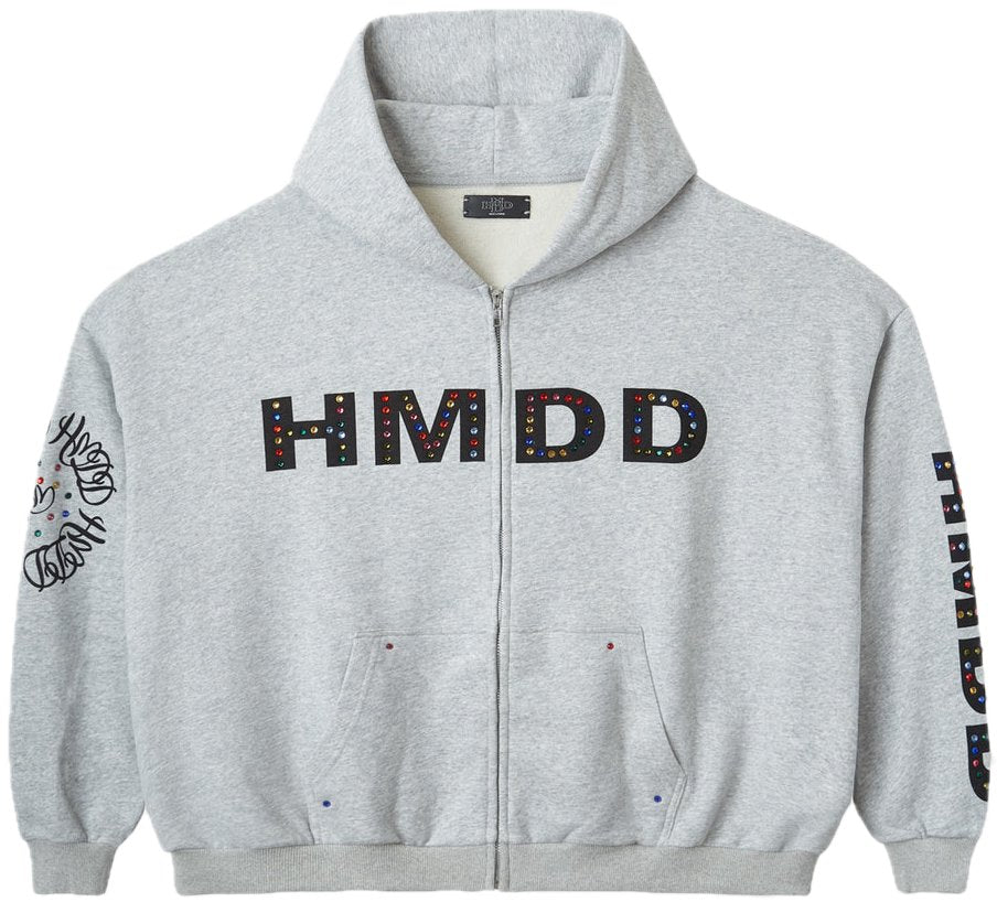 HMDD Chimstone Zip Up Grey